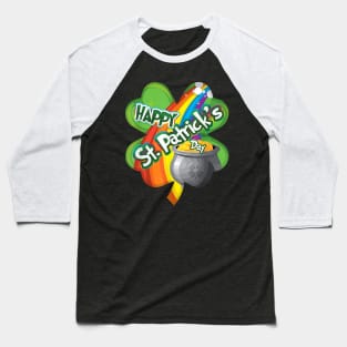 T Shirts - Happy Saint Patrick_s Day _ Cornucopia Baseball T-Shirt